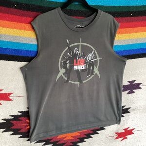 Vintage U2 360 concert t shirt muscle shirt